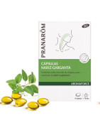 PRANAROM AROMAFORCE Cápsulas Nariz-Garganta - Bio