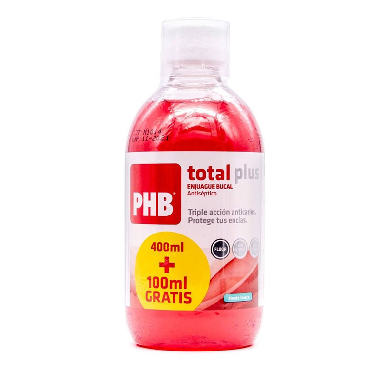 PHB Total Plus Colutorio Triple Acción 500ml