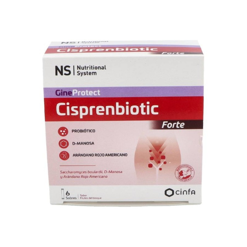 Cinfa NS Cispren biotic forte gineprotect 6 sobres