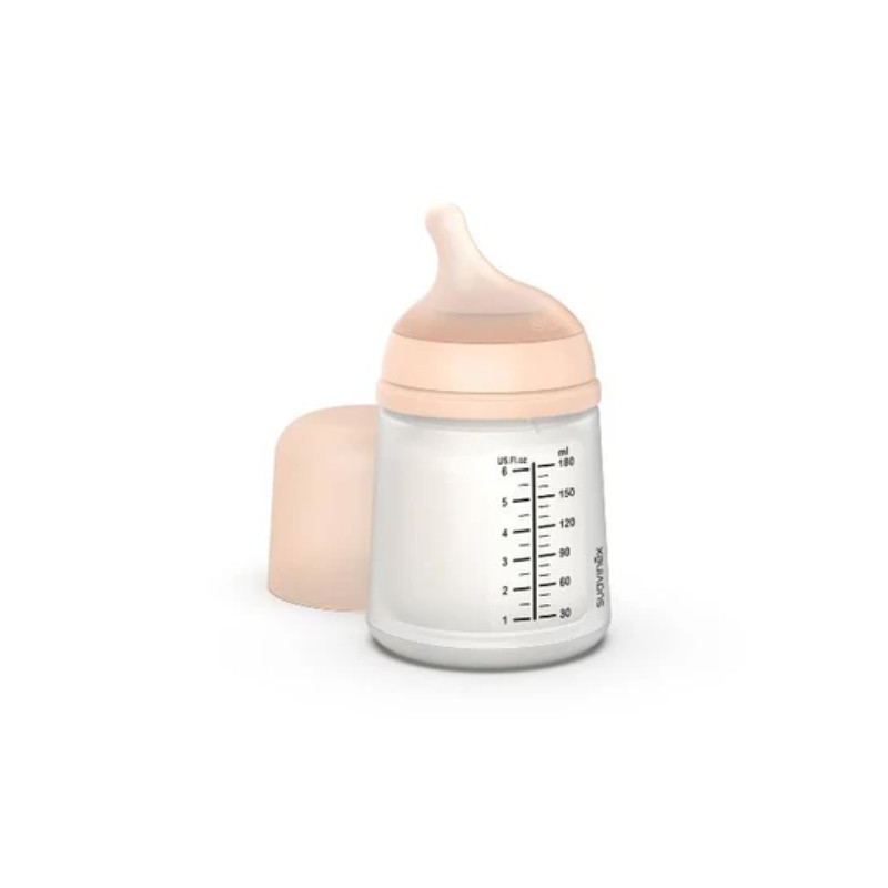 SUAVINEX BIBERON ZERO ZERO 0+ 180ML FLUJO A