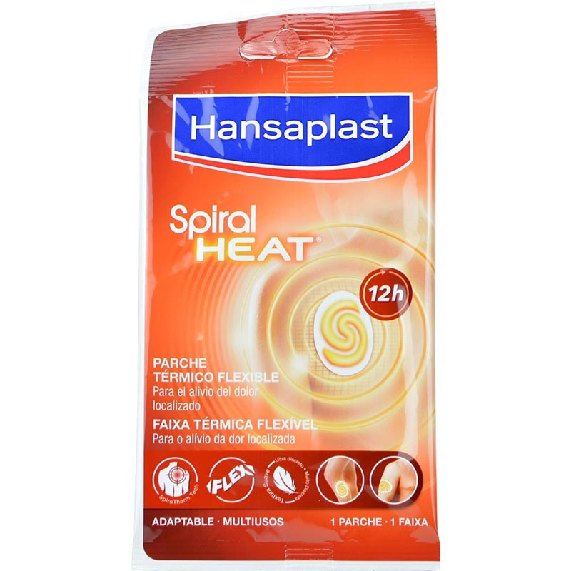 Hansaplast Spiral Heat Parche Térmico Flexible Multiusos 1ud