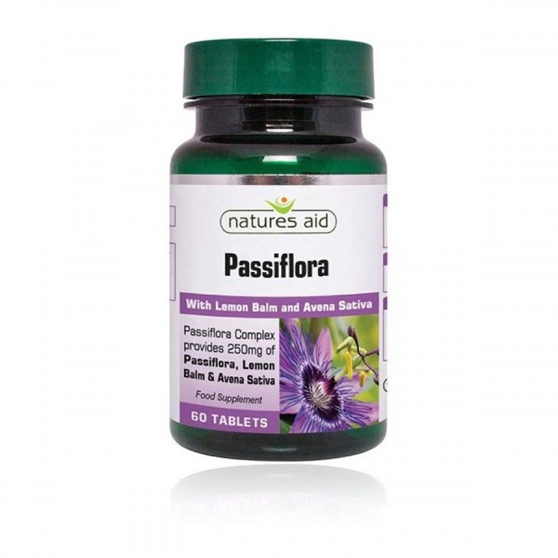 Natures Aid Passiflora 60 comprimidos