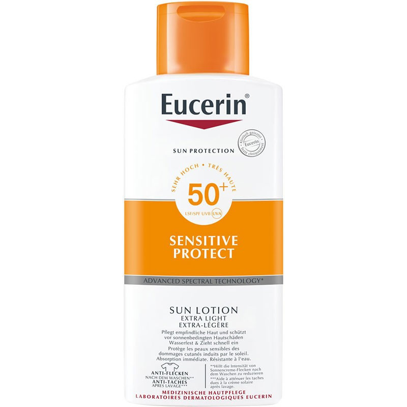 Eucerin Sensitive Protect SPF50 Loción 400ml