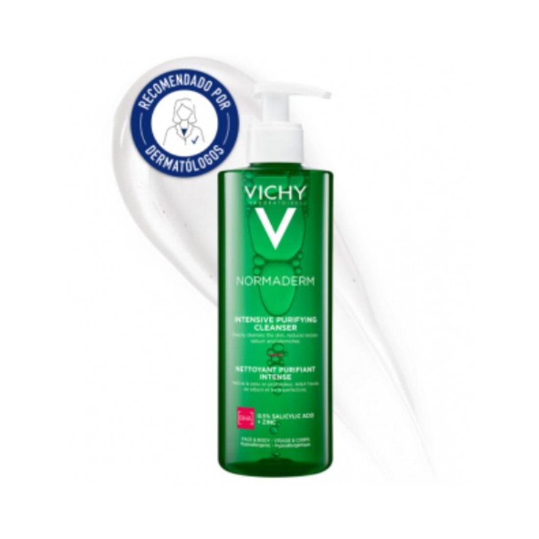 Vichy Normaderm Gel Limpiador Purificante Piel Grasa 400ml