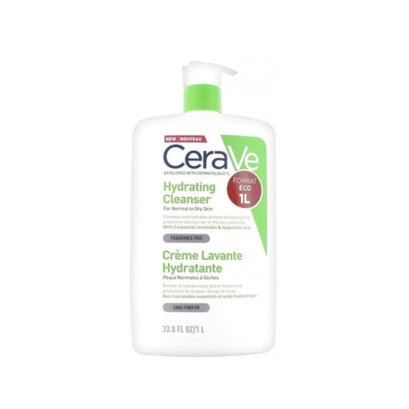 CERAVE LIMPIADORA HIDRATANTE 1LITRO