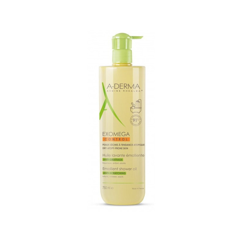 ADERMA EXOMEGA CONTROL HUILE LAVANTE EMOLIENTE 750ML