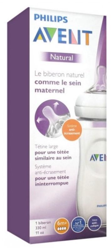 Mamadera natural Avent 330 ml – Parabebés