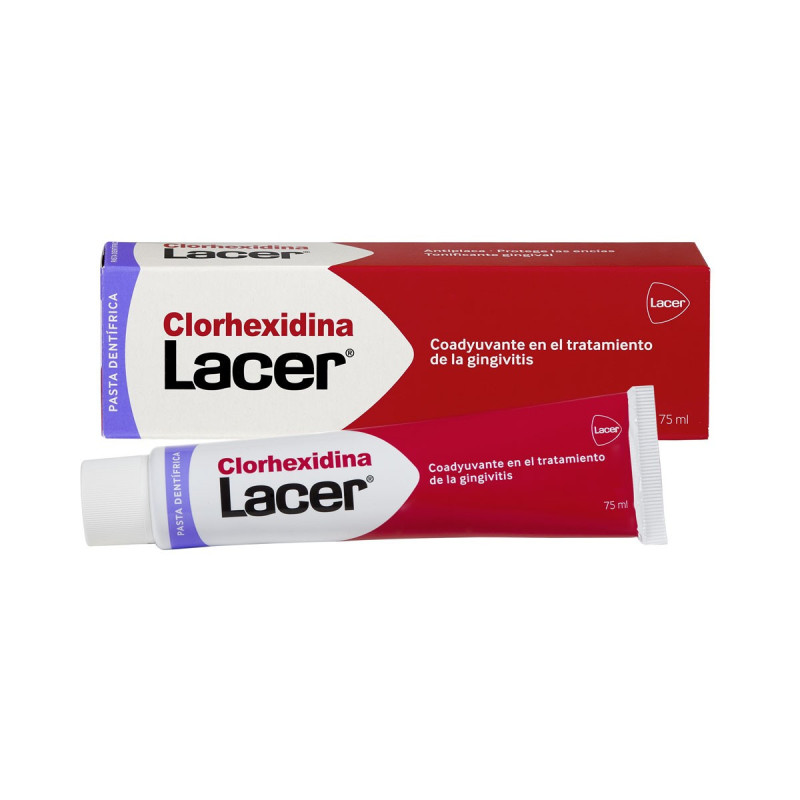Lacer Clorhexidina Pasta Dentífrica Gingivitis 75 ml