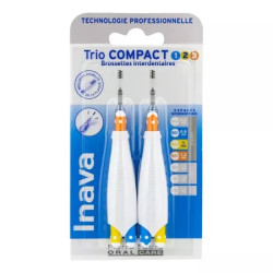 INAVA TRIO COMPACT 1/2/3 cepillos -