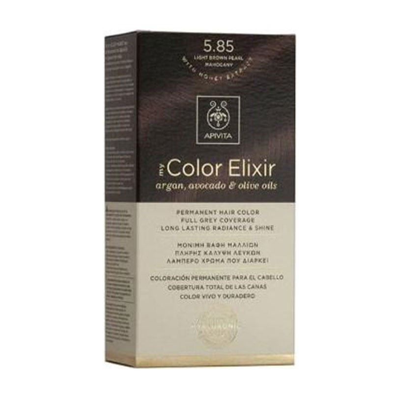 Apivita My Color Elixir 5.85 Light Brown Pearl