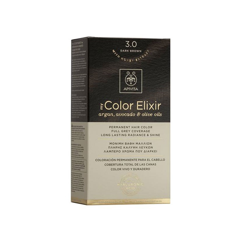 APIVITA TINTE MY COLOR ELIXIR 3.0 CASTAÑO OSCURO