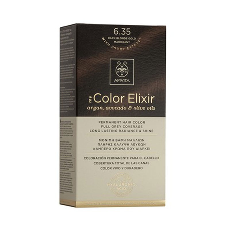 APIVITA TINTE MY COLOR ELIXIR 6.35 RUBIO DORADO CAOBA
