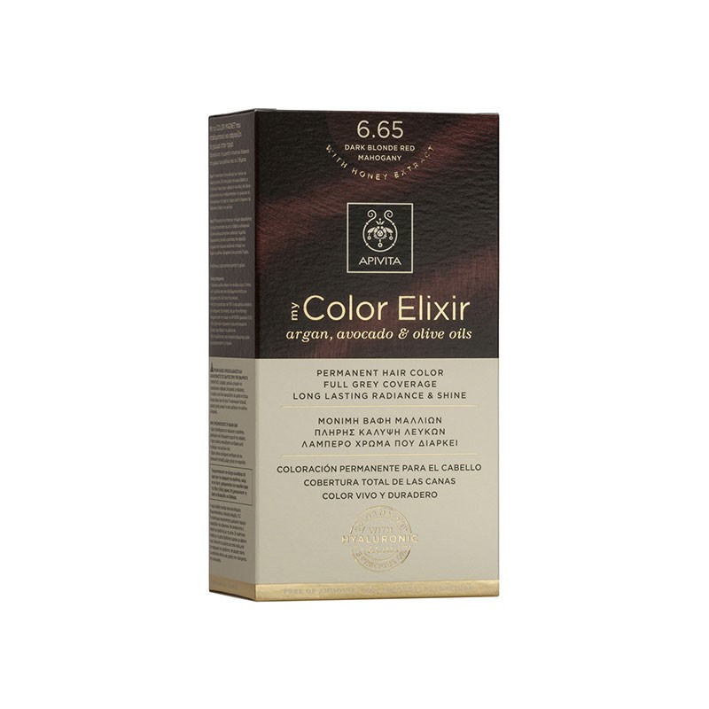 Apivita My Color Elixir 6.65 Dark Blonde Red