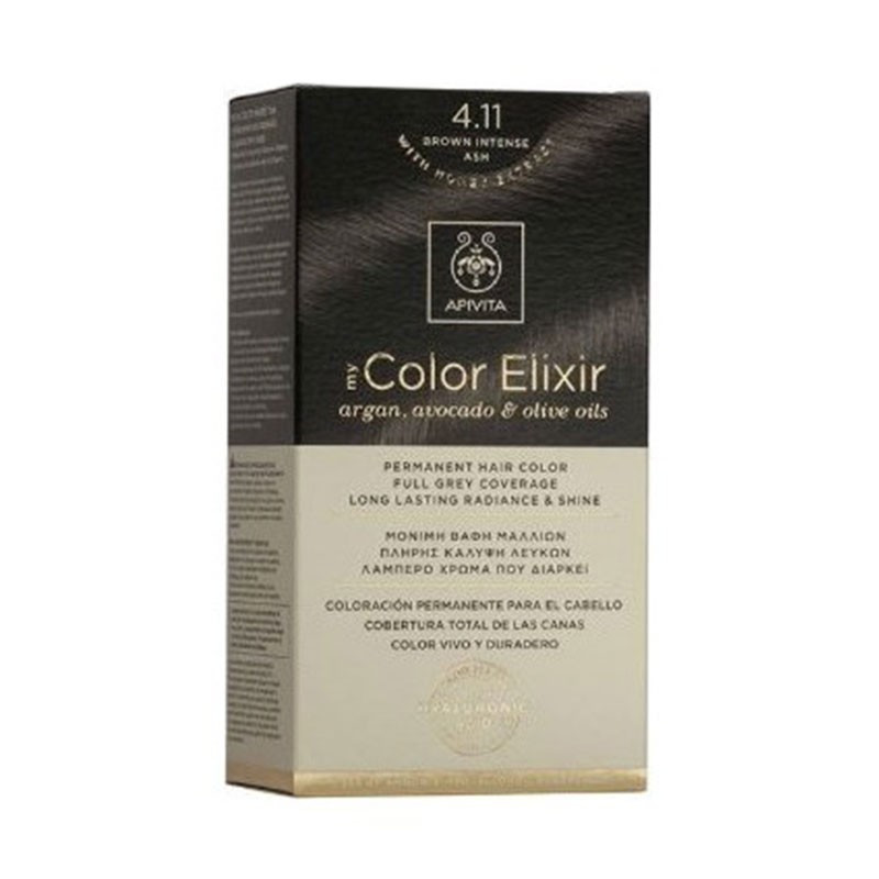 Apivita My Color Elixir 4.11 Brown Intense Ash