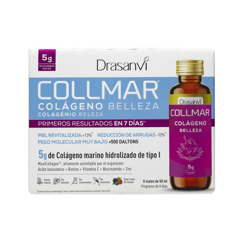 DRASANVI COLLMAR COLÁGENO BELLEZA 8 VIALES 50 ML