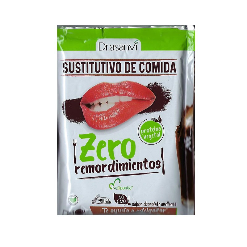 Drasanvi Sobre Sustitutivo Vegetal de Comida Chocolate Avellanas 25gr