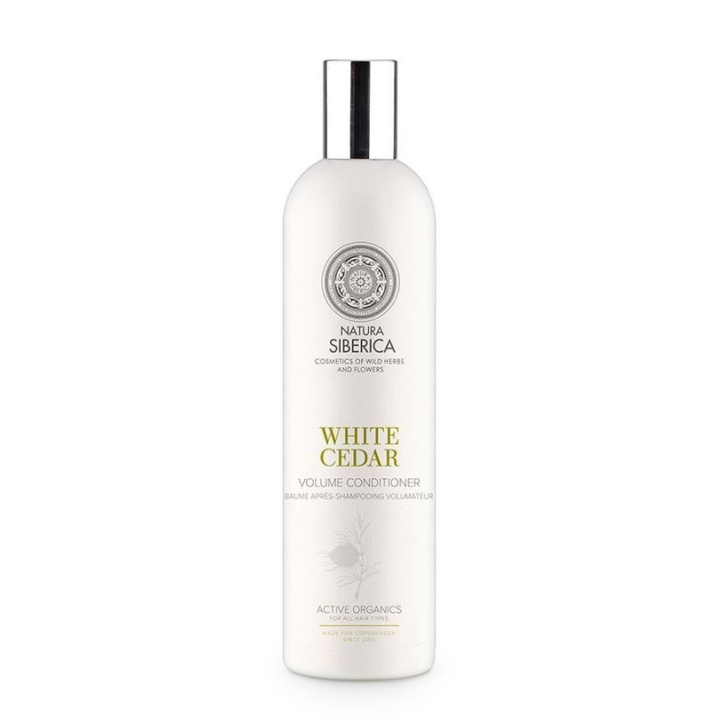 Natura siberica White cedar champú volumen 400ml