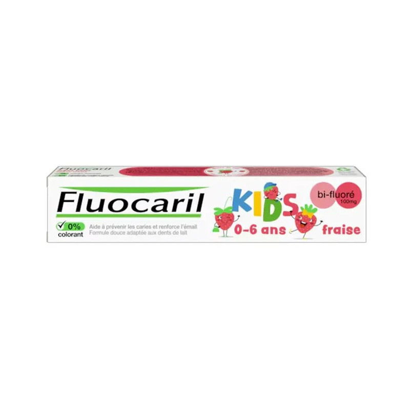 Fluocaril Kids 0-6 años Dentífrico Sabor Fresa 75ml