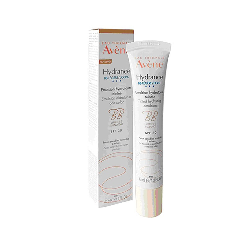 Avene hydrance bb ligera emulsión hidratante tintada