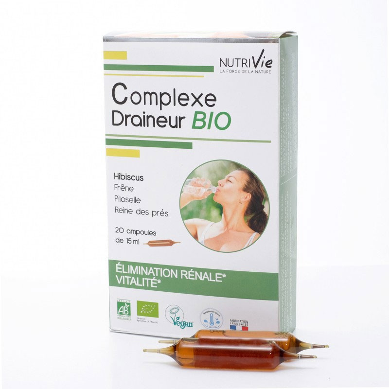 Nutrivie Complejo Drenante BIO 20 ampollas