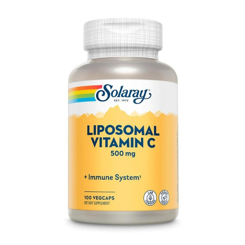 SOLARAY LIPOSOMAL VITAMIN C 500 MG 100 VEGCAPS