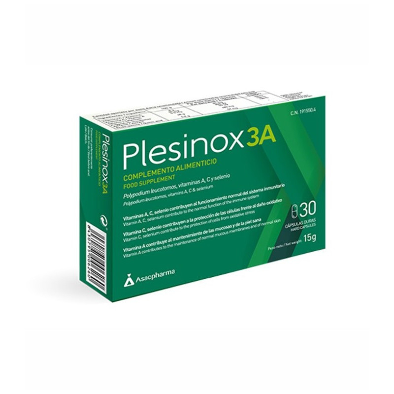 ASACPHARMA PLESINOX 3A 30 CÁPSULAS
