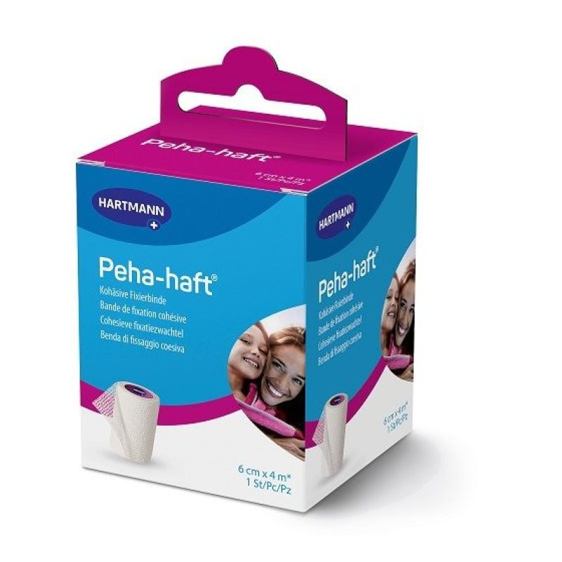 Venda de fijación autoadhesiva Peha-haft 6cm X 4cm