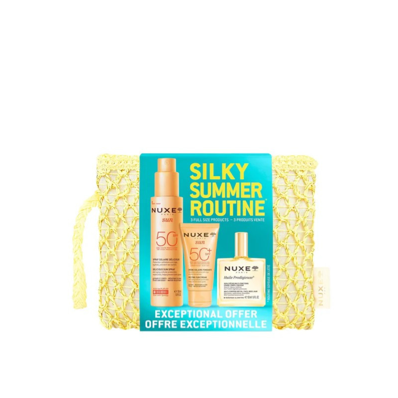 NUXE SILKY SUMMER ROUTINE