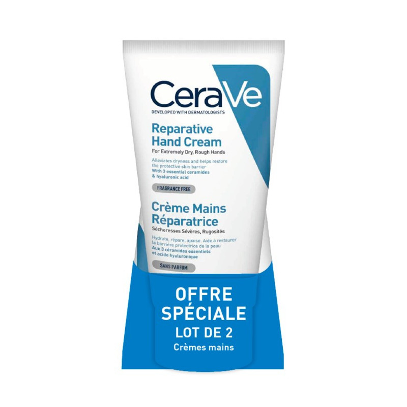 Cerave Crema Manos Reparadora 2x50ml