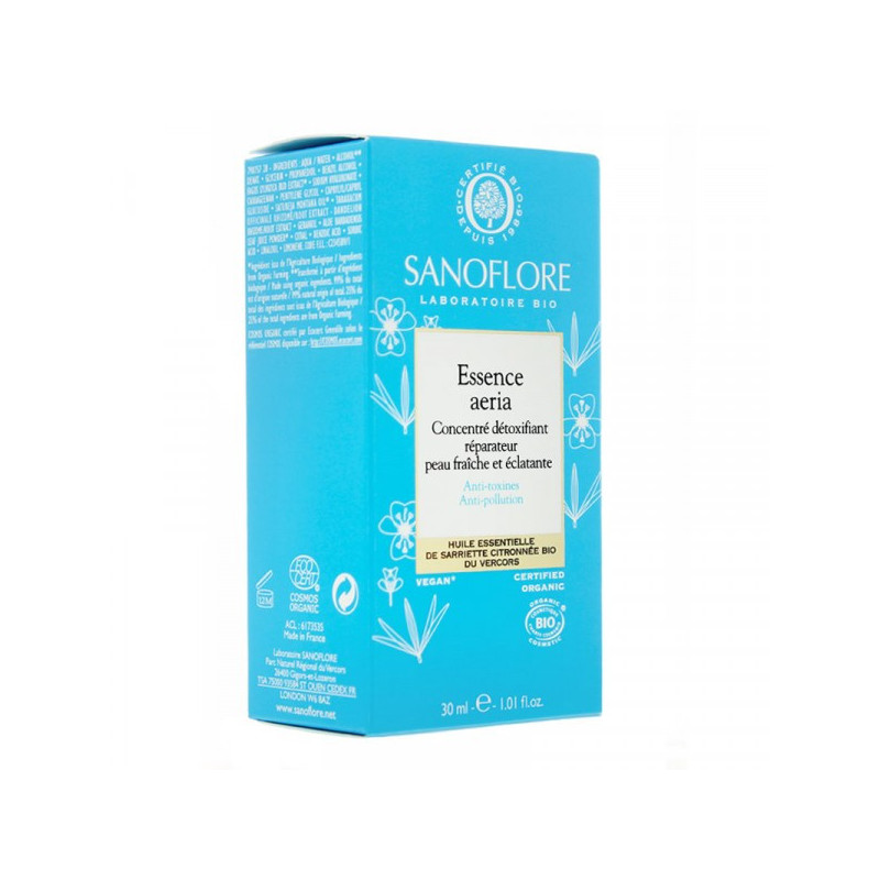 Sanoflore essence aeria Concentrado detoxificante reparador 30ml