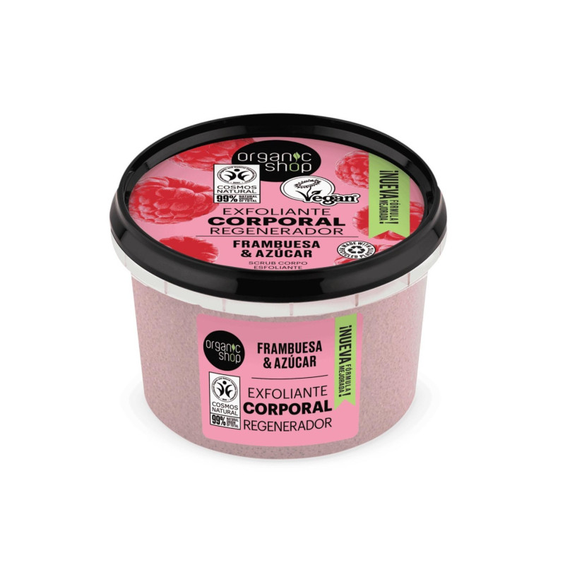 Organic Shop Exfoliante Corporal de Frambuesa Orgánica 250ml