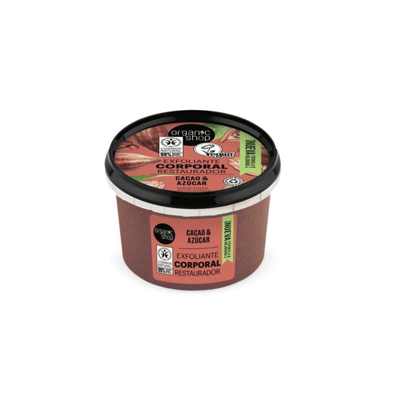 Organic Shop Exfoliante Corporal Cacao Orgánico 250ml