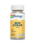 SOLARAY CITRATO DE HIERRO 25 MG 60 CÁPSULAS
