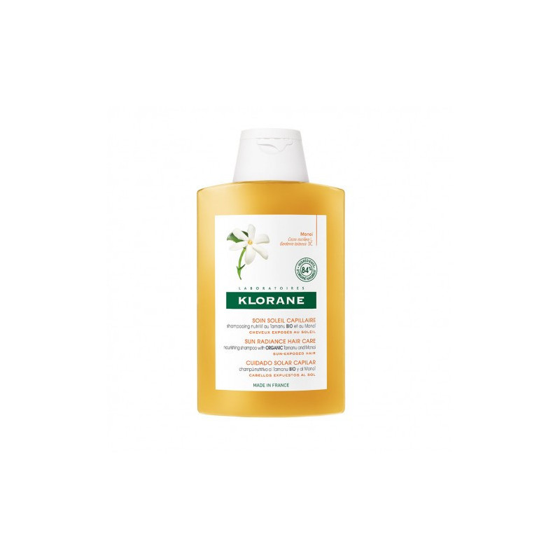 KLORANE CHAMPU CUIDADO SOLAR CAPILAR MONOI 200ML