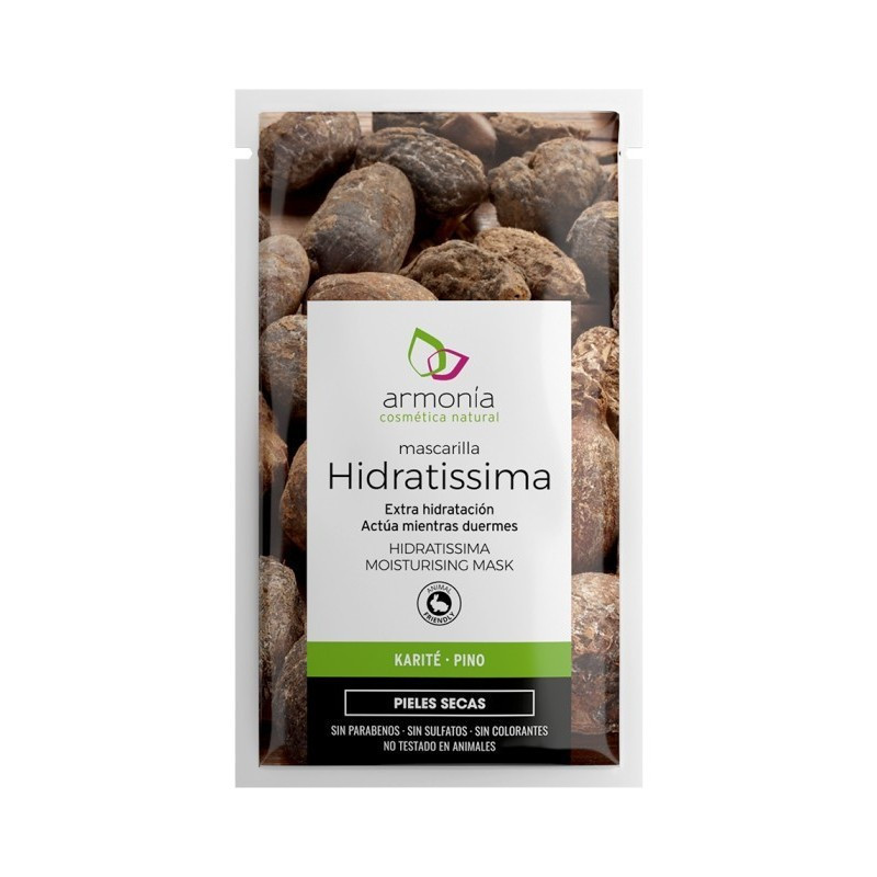 Mascarilla Hidratissima con Karité y Pino - Armonia