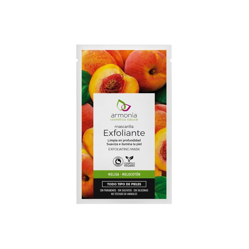Mascarilla Exfoliante Melisa y Melocotón - Armonia
