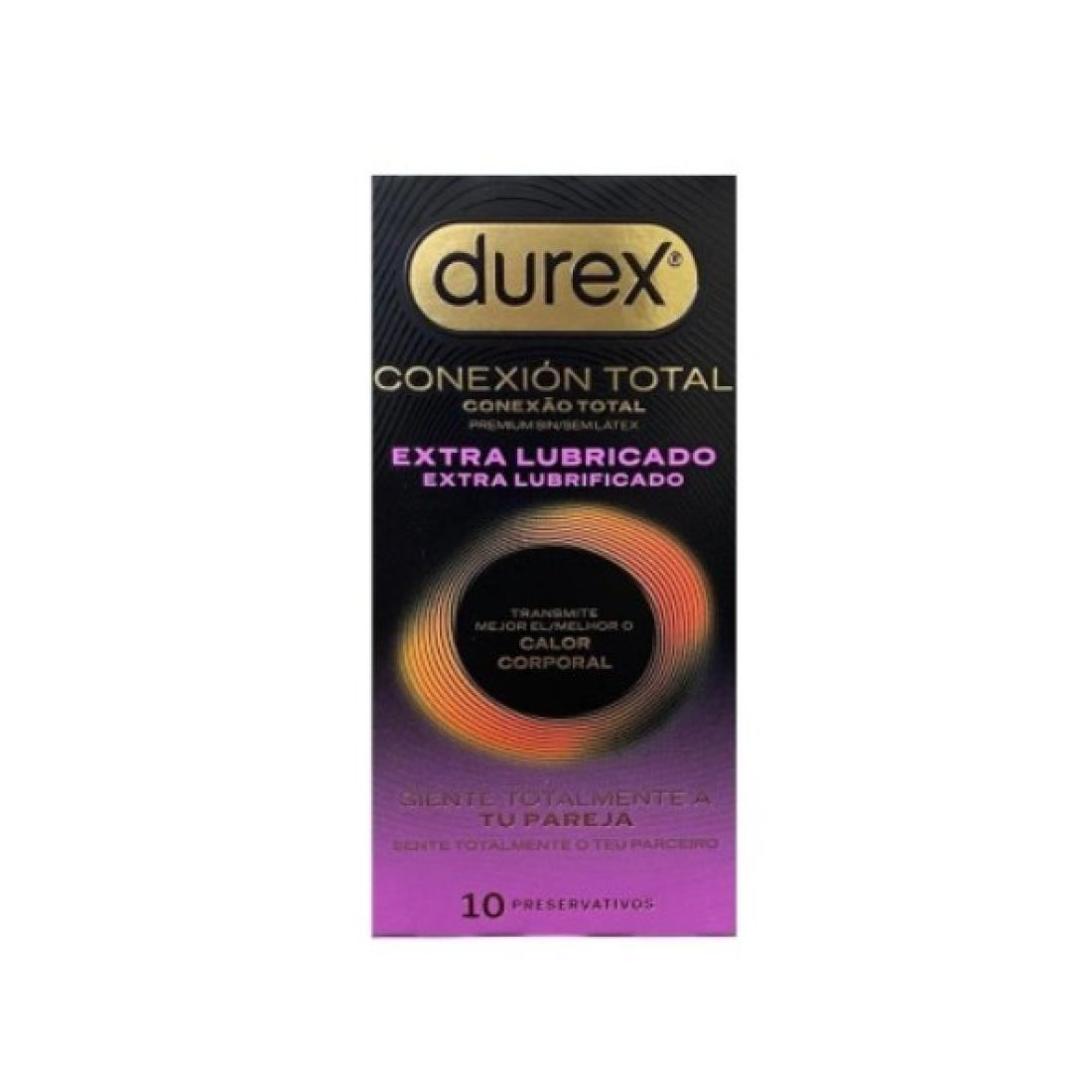 DUREX CONEXION TOTAL EXTRA LUBRICADO 10PRESERVATIVOS