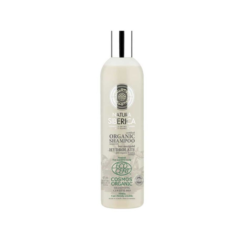NATURA SIBERICA ORGANIC CHAMPU NEUTRO CABELLOS SENSIBLES 400ML