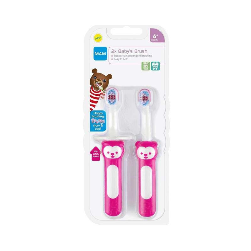 Mam Baby's Brush Cepillo de Dientes Infantil x2 unidades