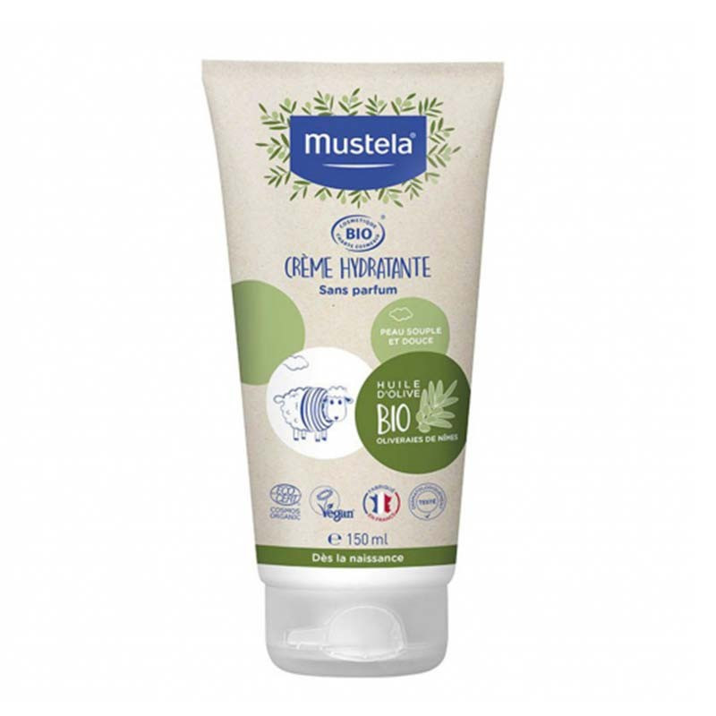Mustela Crema Hidratante Bio con Aceite de Oliva 150ml