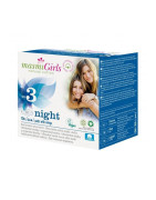 Masmi Girls Compresas de Noche con Alas 10ud