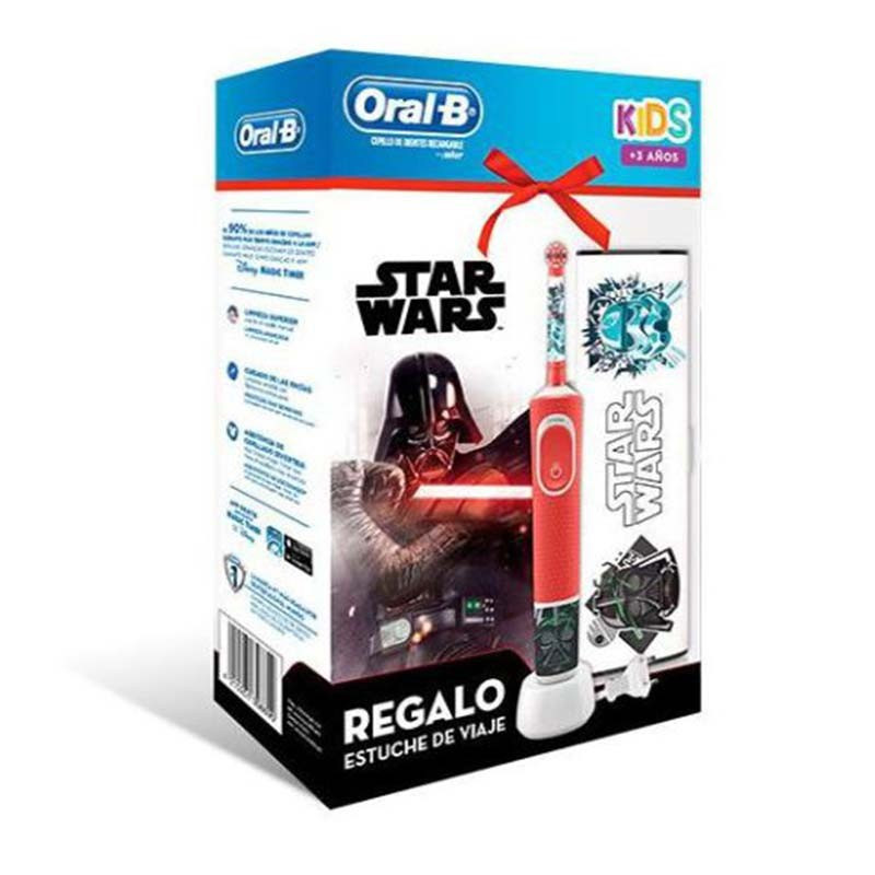 Oral B Kids Cepillo de Dientes Eléctrico Star Wars