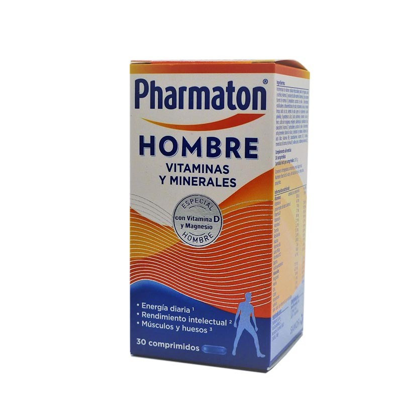 Pharmaton Hombre Vitaminas y Minerales 30 comprimidos
