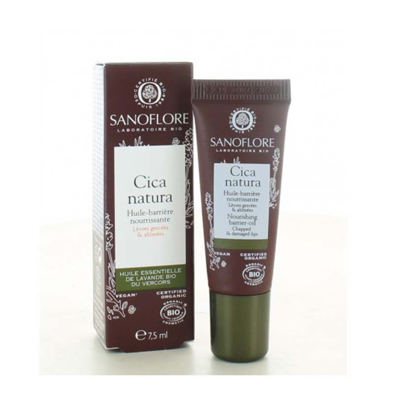 Sanoflore Cica Natura Aceite Bálsamo Labial Nutritivo