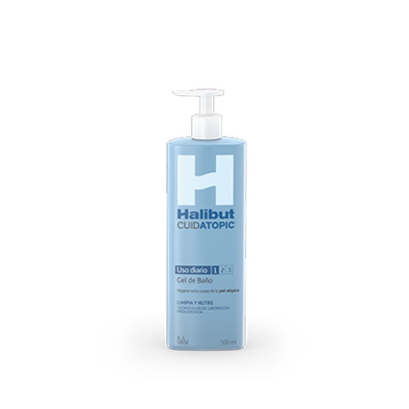 Uriach halibut cuidatopic gel de baño 500ml