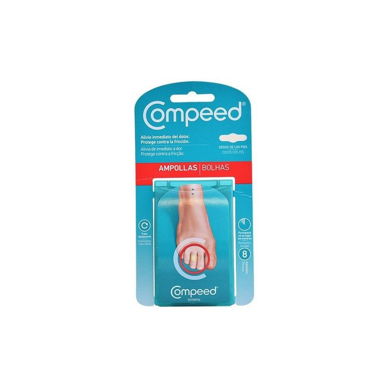 Compeed Ampollas Dedos Pies 8 apósitos