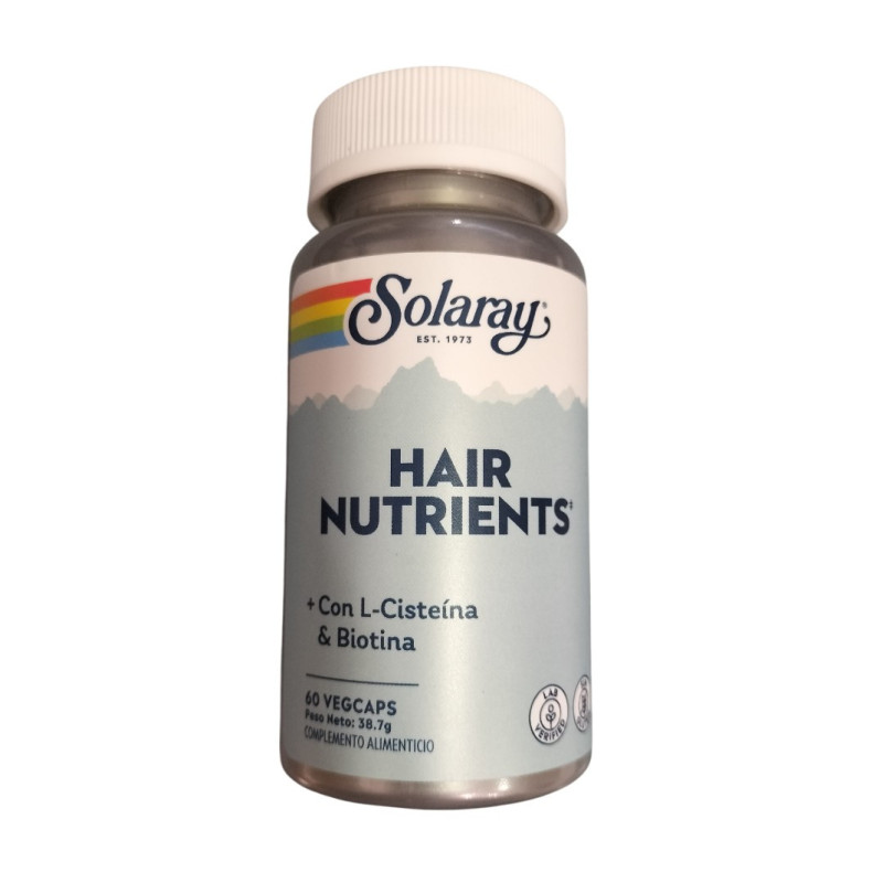 SOLARAY HAIR NUTRIENTS 60 CAPSULES