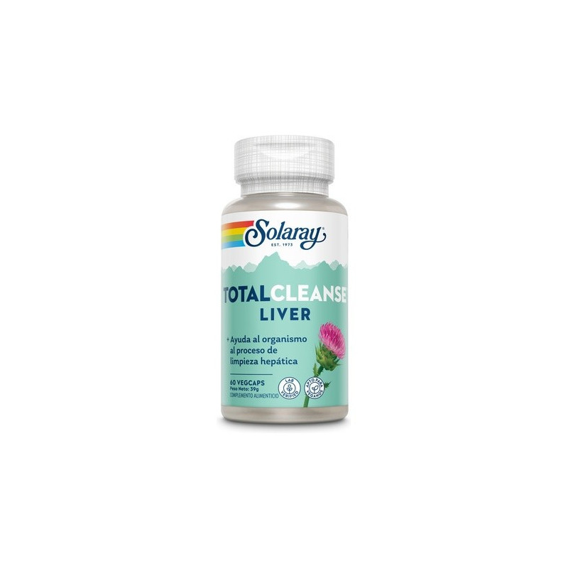 SOLARAY TOTAL CLEANSE LIVER 60 CÁPSULAS