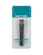 BETER CORTAUÑAS DE PEDICURA CROMADO CURVO