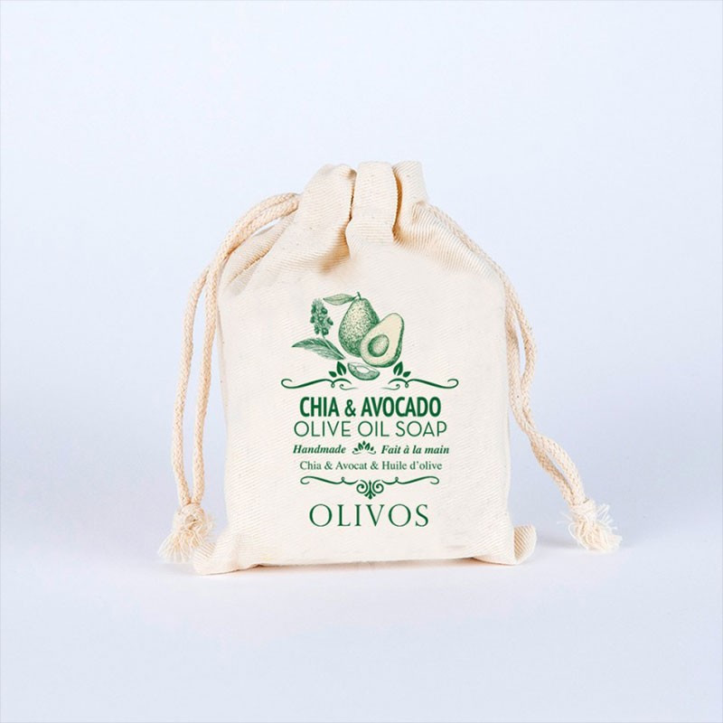 Olivos Jabón Artesano de Chía y Aguacate 150gr
